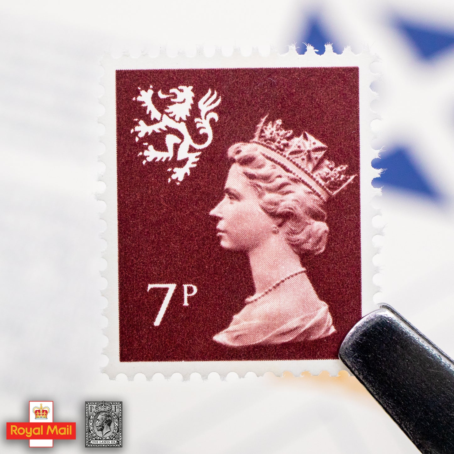 #129b: 1981年 蘇格蘭地區 流通郵票展示包