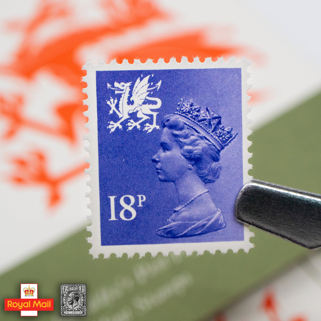 #129c: 1981 Wales Low Value Regional Definitive Presentation Pack - The Lanes HK