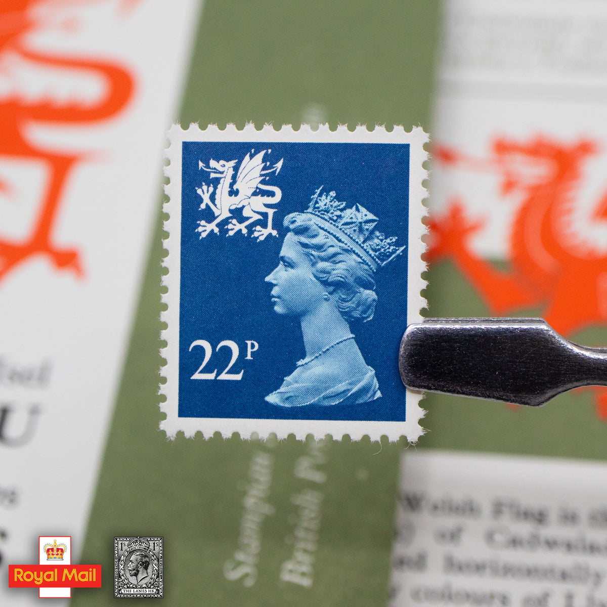 #129c：1981年威爾斯低面值地區通用郵票展示套裝 - The Lanes HK