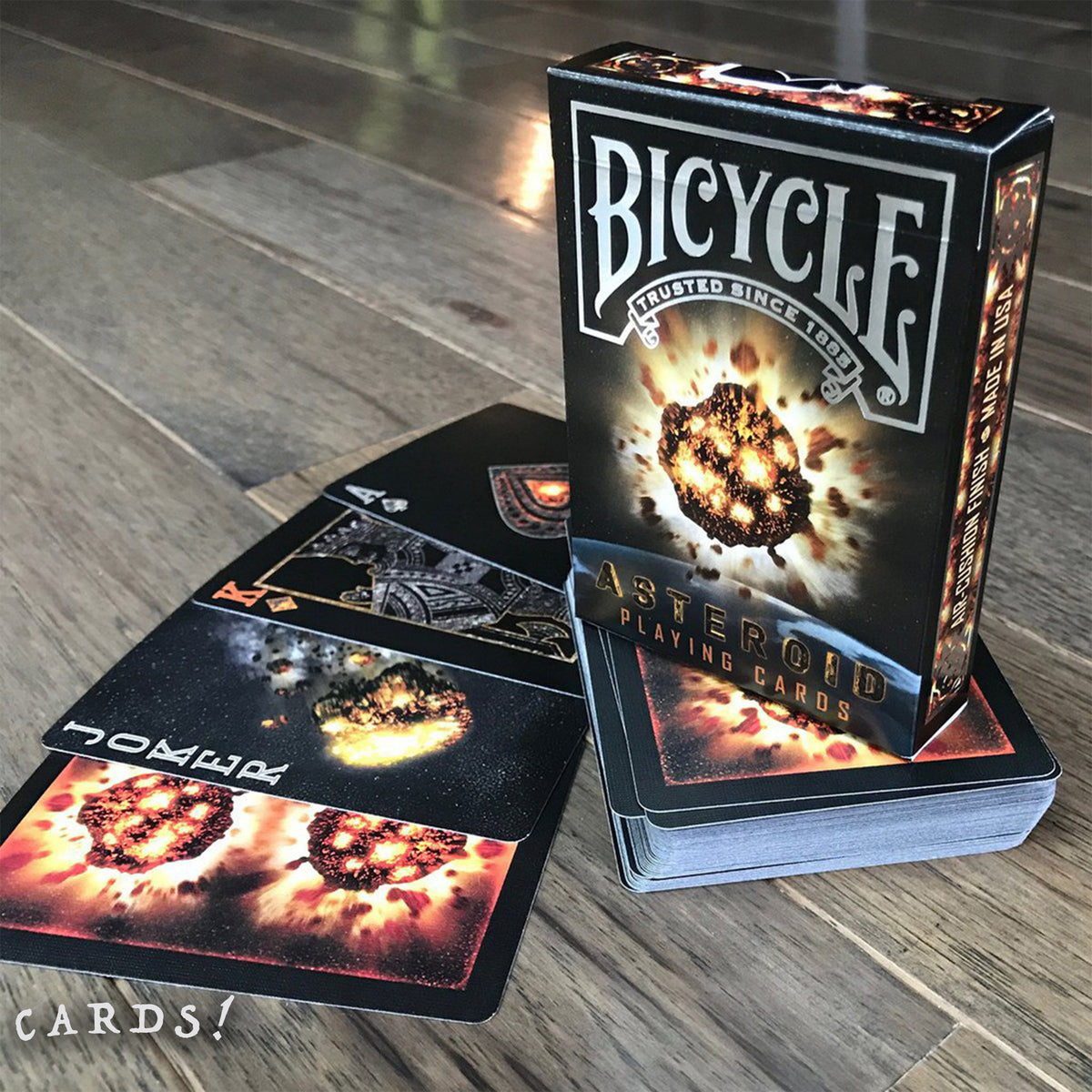 Bicycle® Asteroid 單車 隕石 啤牌 撲克牌 - The Lanes HK