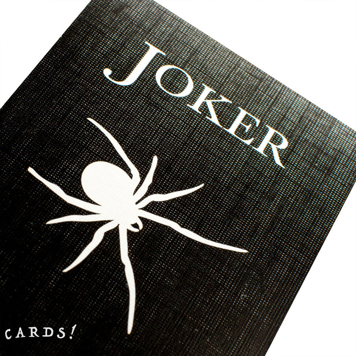 Bicycle Black Spider Playing Cards - The Lanes HK