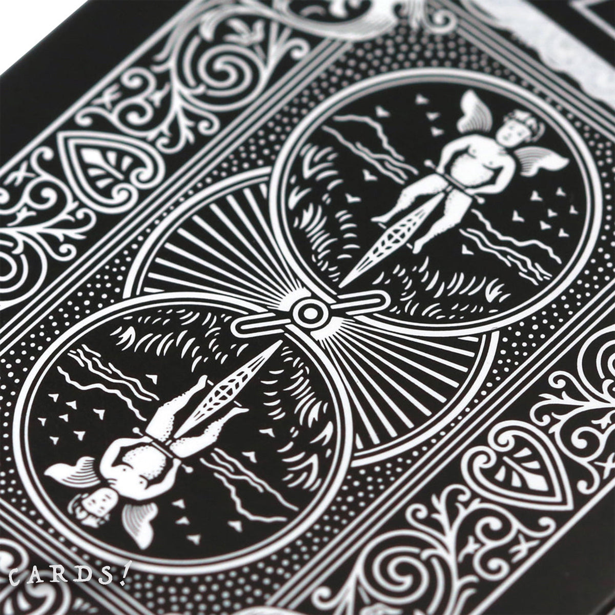 Bicycle Black Spider Playing Cards - The Lanes HK