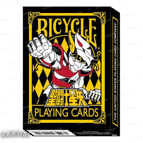 聖鬥士星矢 自行車撲克牌