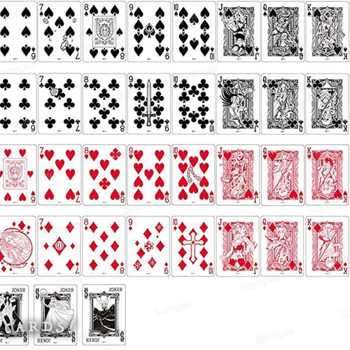 聖鬥士星矢 自行車撲克牌