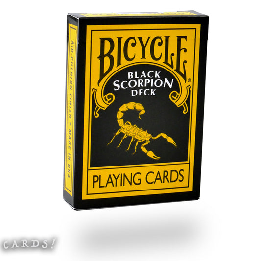 Bicycle® Black Scorpion Playing Cards