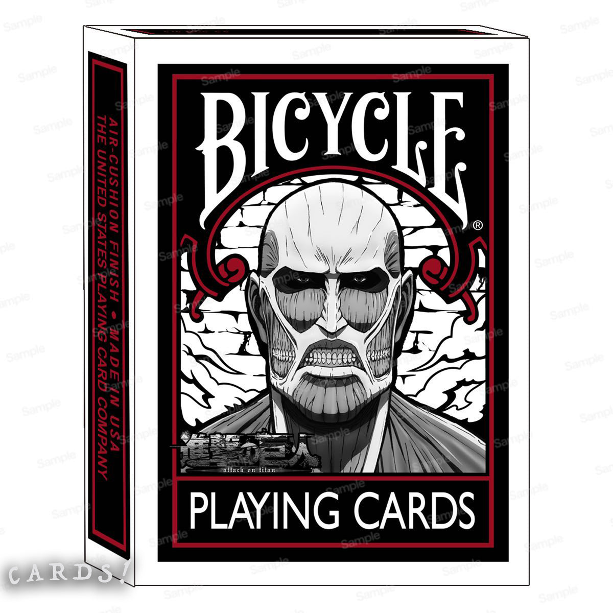 Bicycle Attack on Titans Playing Cards - The Lanes HK