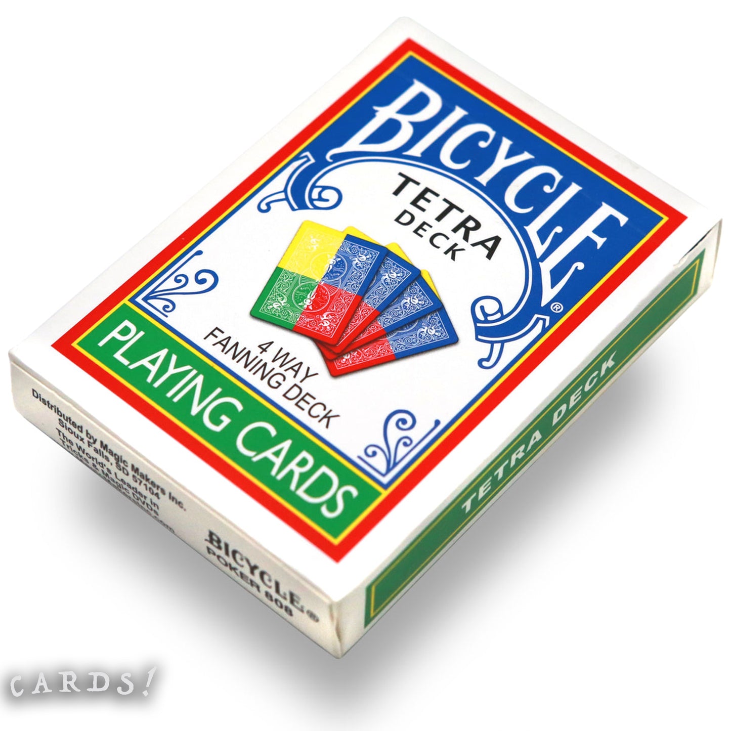 Bicycle® Tera Deck Playing Cards 4 Way Fanning Back
