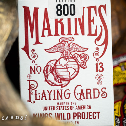 Marines 美國海軍陸戰隊 啤牌 撲克牌