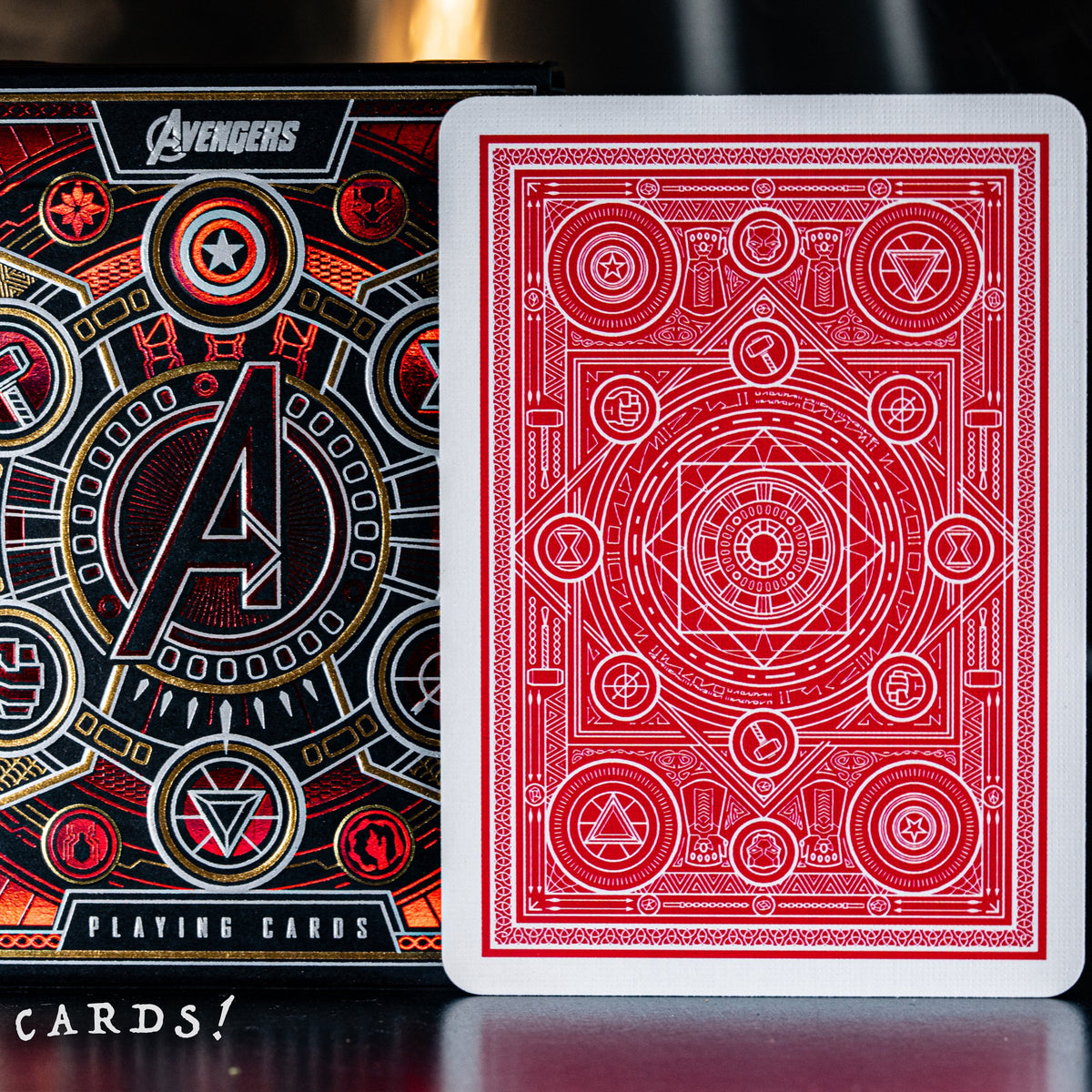 AVENGERS: Infinity Saga - Red 復仇者聯盟 啤牌 撲克牌 - 紅色 - The Lanes HK