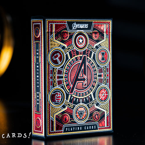 AVENGERS: Infinity Saga - Red 復仇者聯盟 啤牌 撲克牌 - 紅色 - The Lanes HK