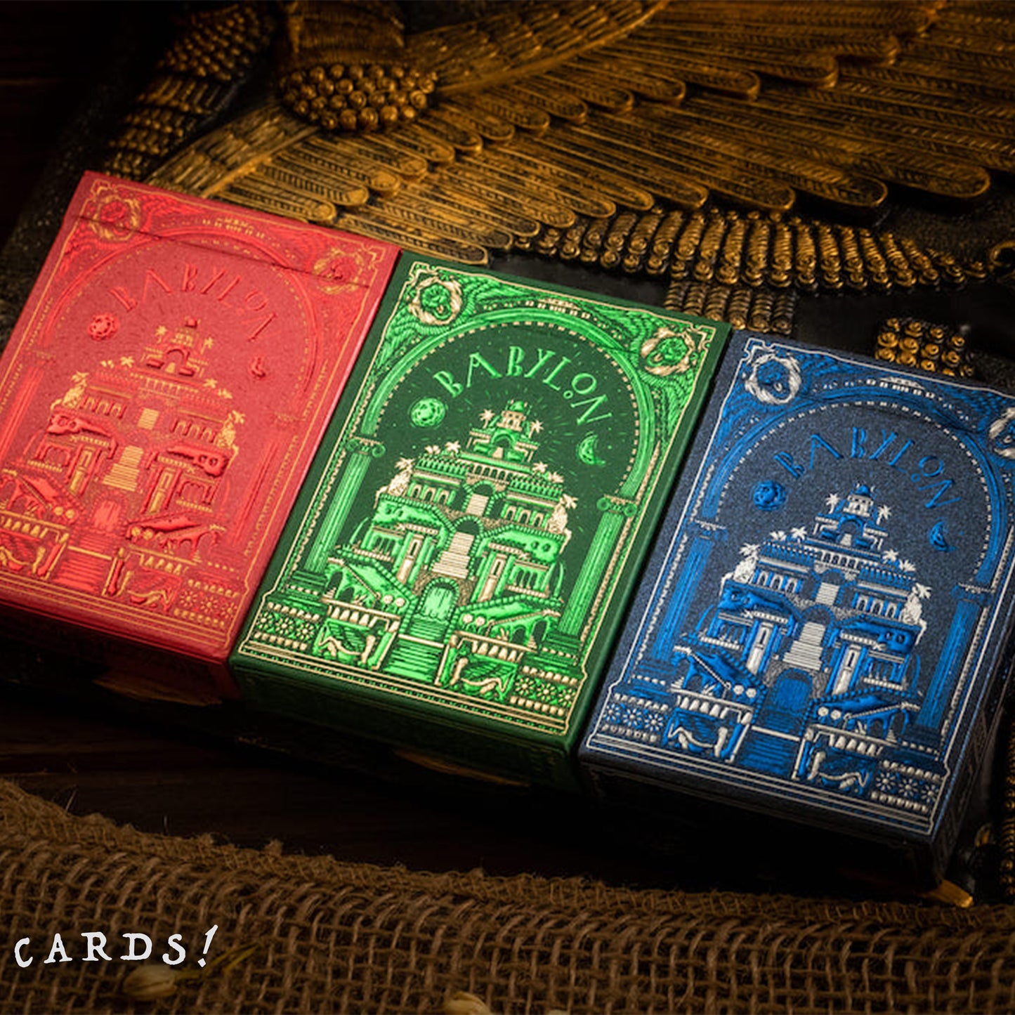 Babylon Playing Cards - Forest Green Edition