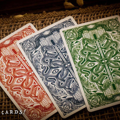 Babylon Playing Cards - Cerulean Blue Edition