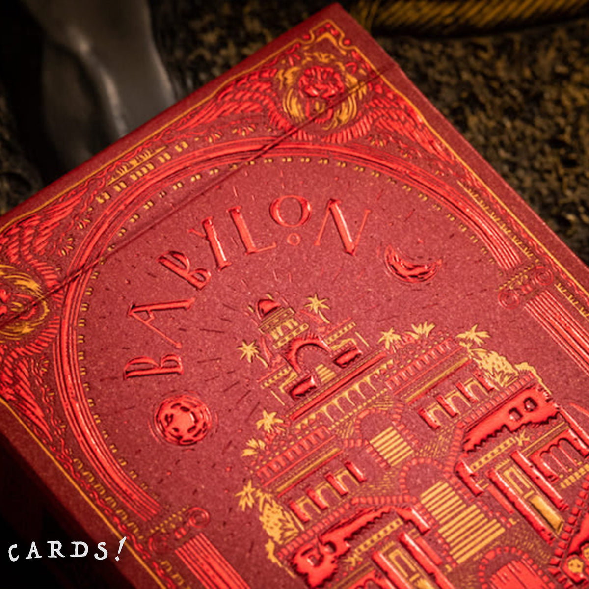 Babylon Playing Cards - Ruby Red Edition - The Lanes HK