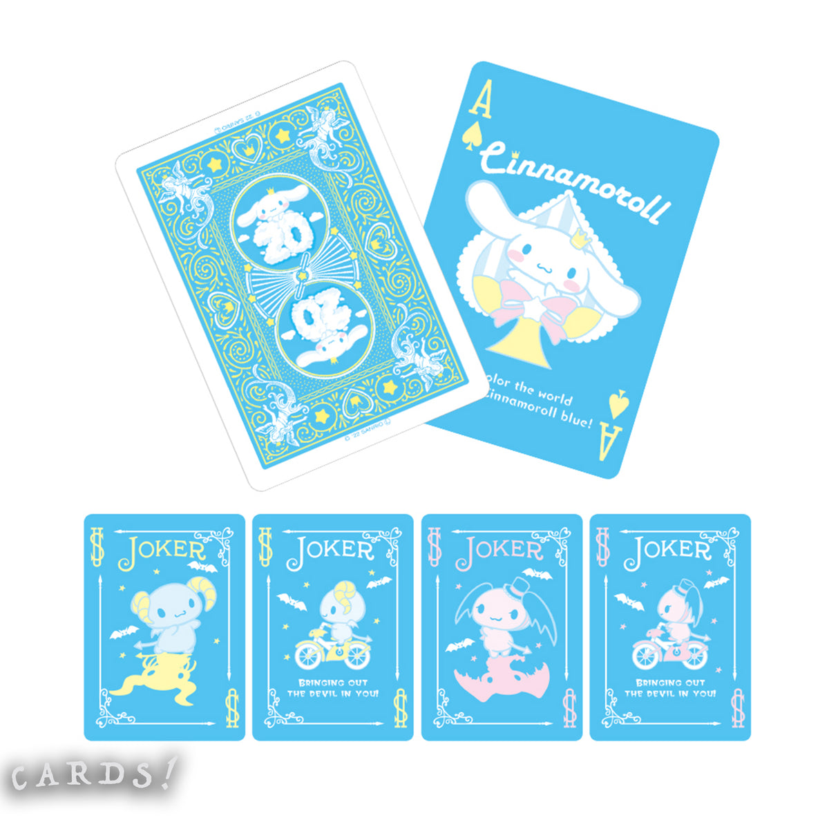 Bicycle Sanrio Cinnamoroll's 20th anniversary Playing Cards - The Lanes HK