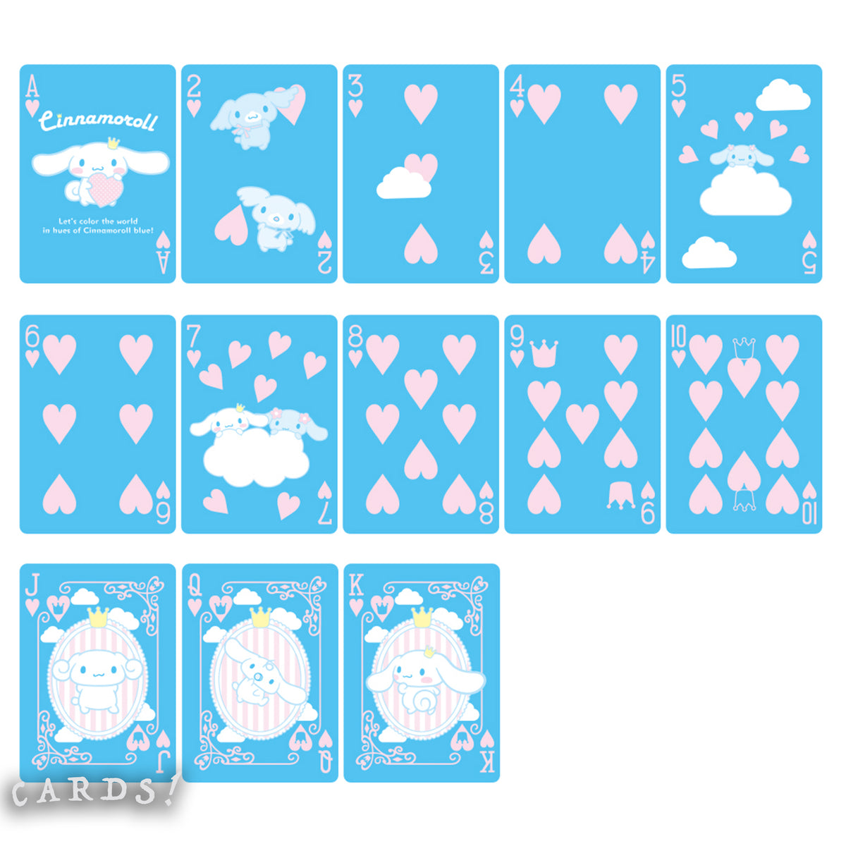 Bicycle Sanrio Cinnamoroll's 20th anniversary Playing Cards - The Lanes HK