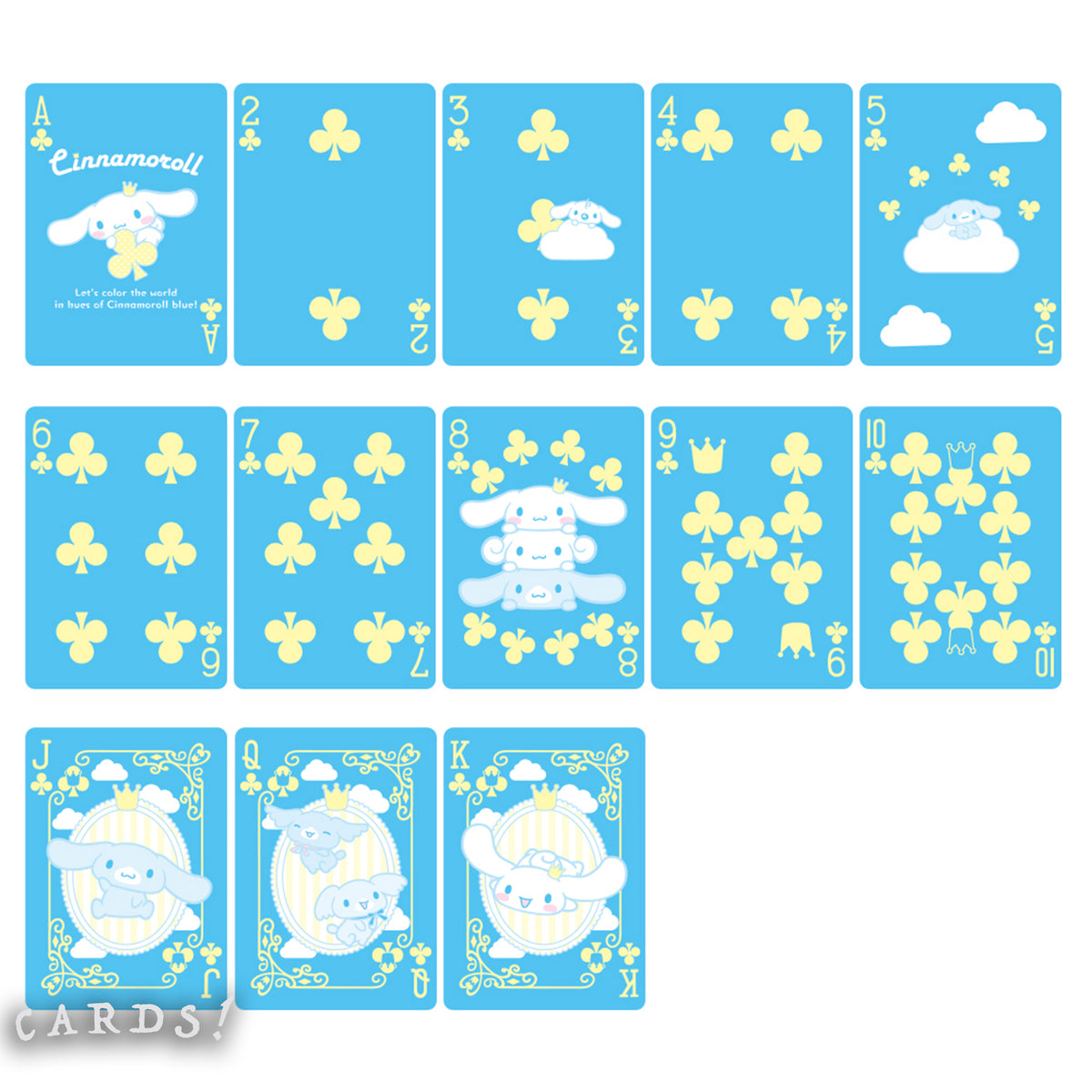 Bicycle Sanrio Cinnamoroll's 20th anniversary Playing Cards - The Lanes HK