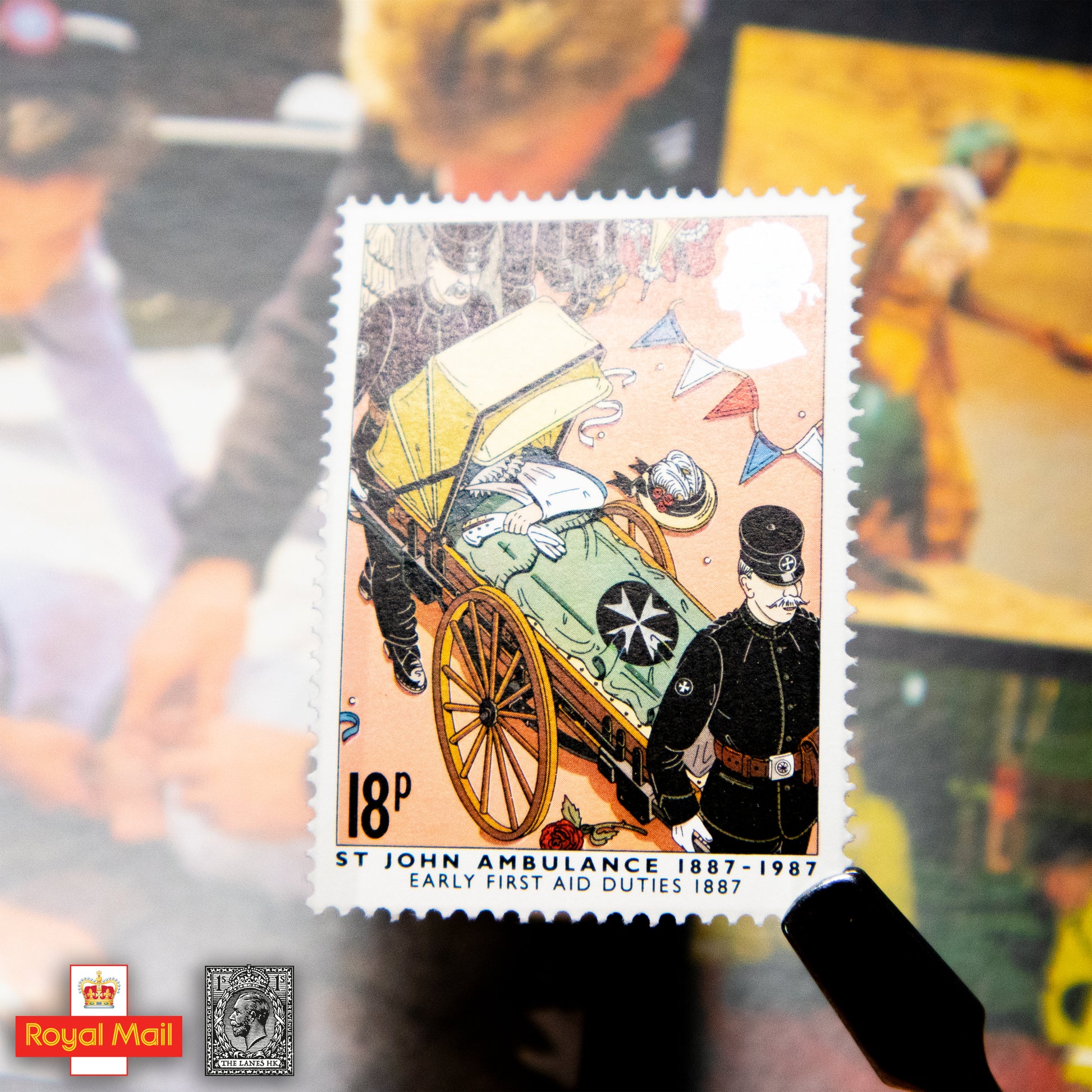 #181: 1987年 聖約翰救傷隊 紀念郵票演示包 - The Lanes HK