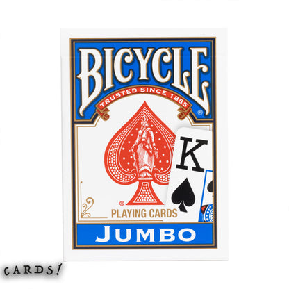 Bicycle® Jumbo Face Rider Back 大字體 啤牌 撲克牌