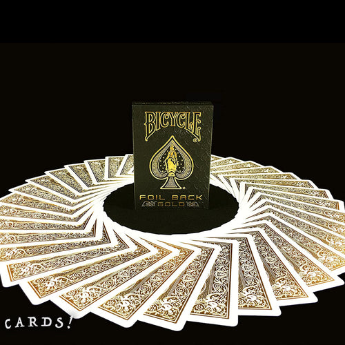 Bicycle Metalluxe® 單車 壓金 啤牌 撲克牌 金色 Rider Back - The Lanes HK