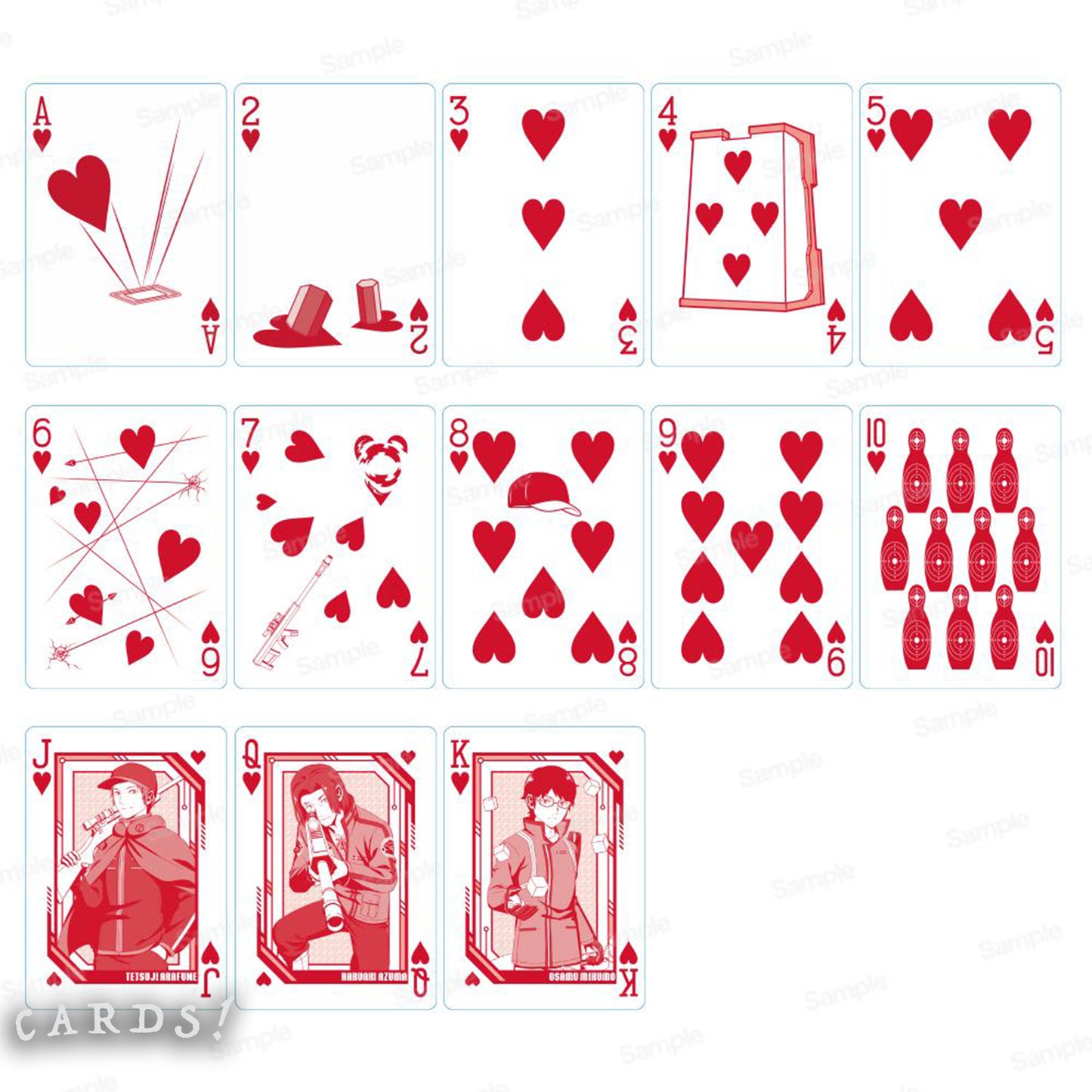 Bicycle® World Trigger Playing Cards