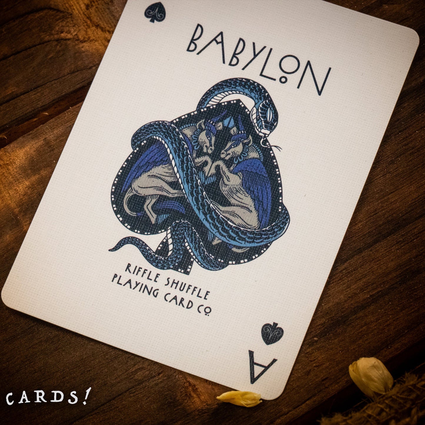 Babylon 巴比倫 啤牌 撲克牌 - 天空藍色