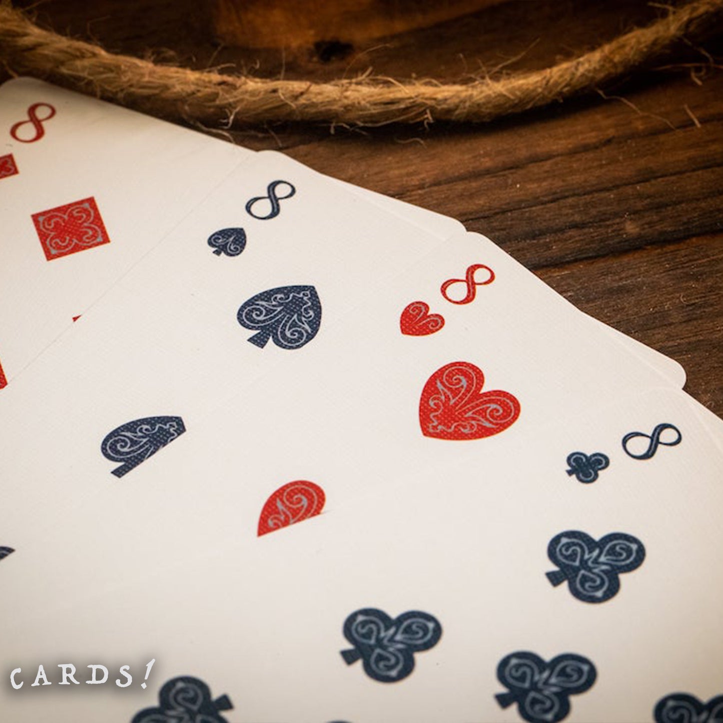 Babylon Playing Cards - Cerulean Blue Edition