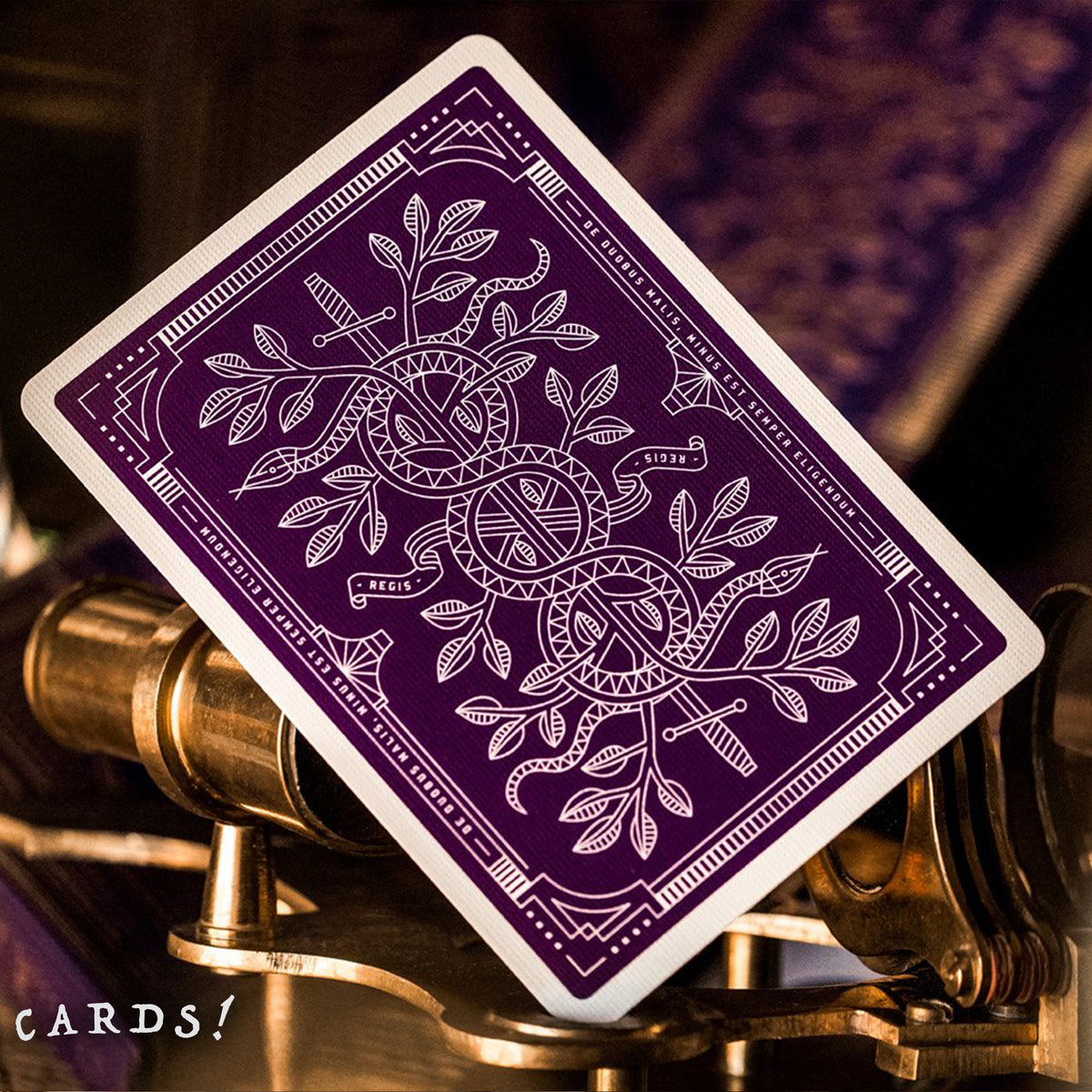 Monarchs - Purple 君王  啤牌 撲克牌 - 紫色 - The Lanes HK