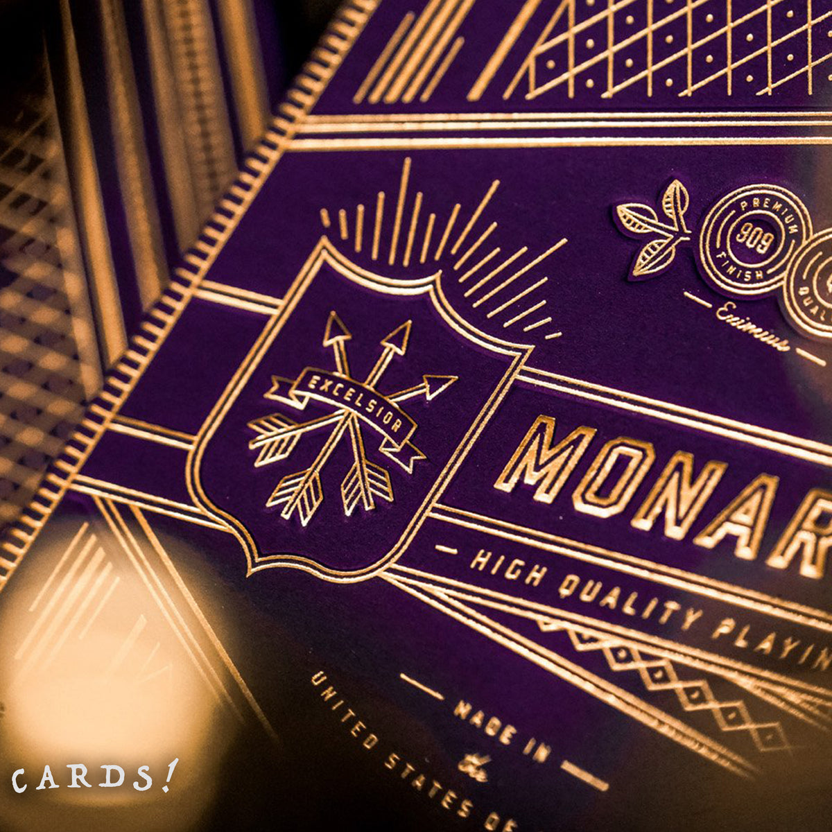 Monarchs - Purple 君王  啤牌 撲克牌 - 紫色 - The Lanes HK
