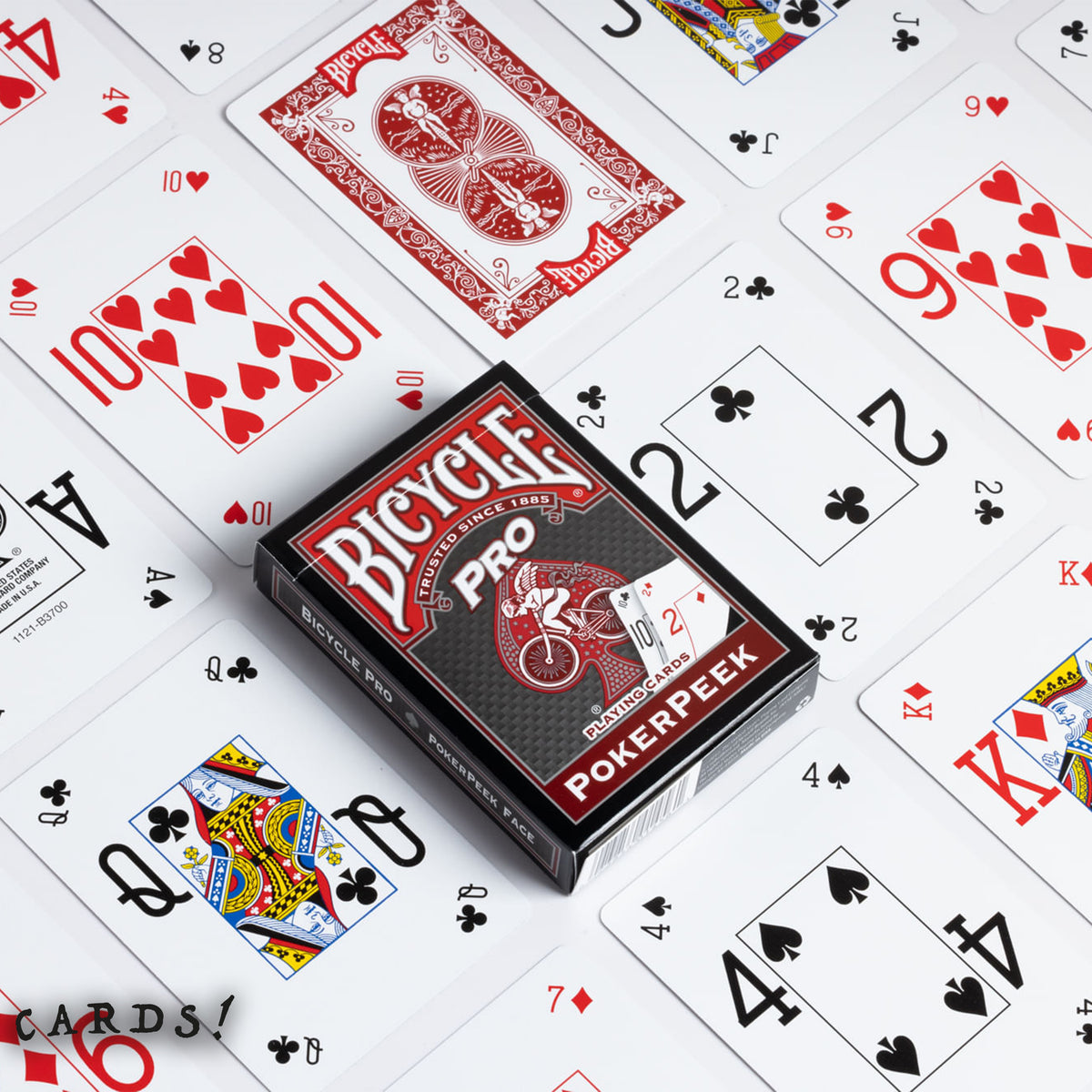 Bicycle® Rider Back Poker Peek® 專業撲克面 啤牌 撲克牌 - The Lanes HK