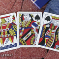 Limited Late 19th Century Square Faro (Snowflake Back) Playing Cards - The Lanes HK