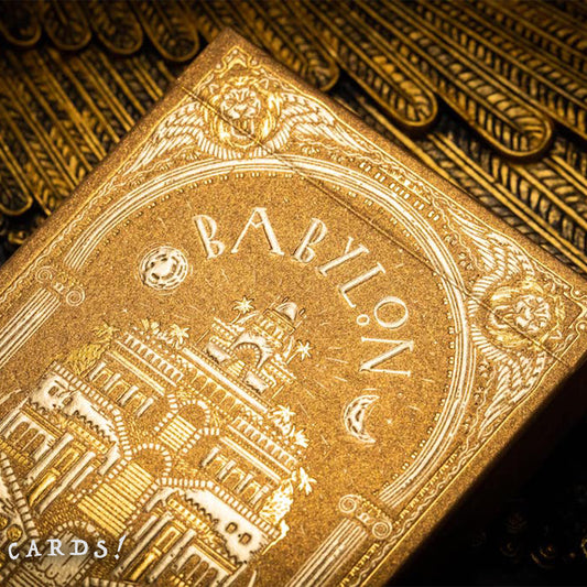 Babylon Playing Cards - Golden Wonders Foiled Edition