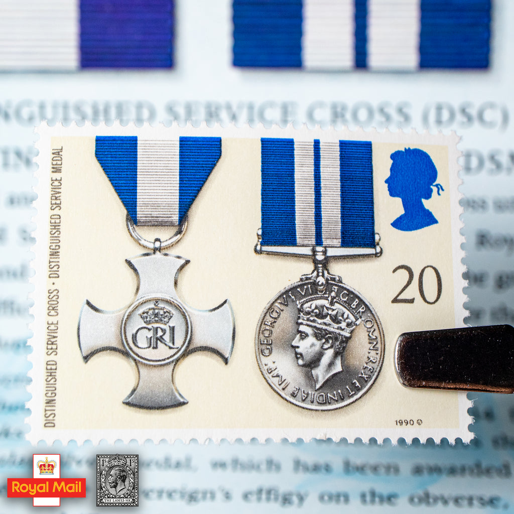 #211: 1990年 佐治十字勳章頒發50周年 紀念郵票演示包 - The Lanes HK