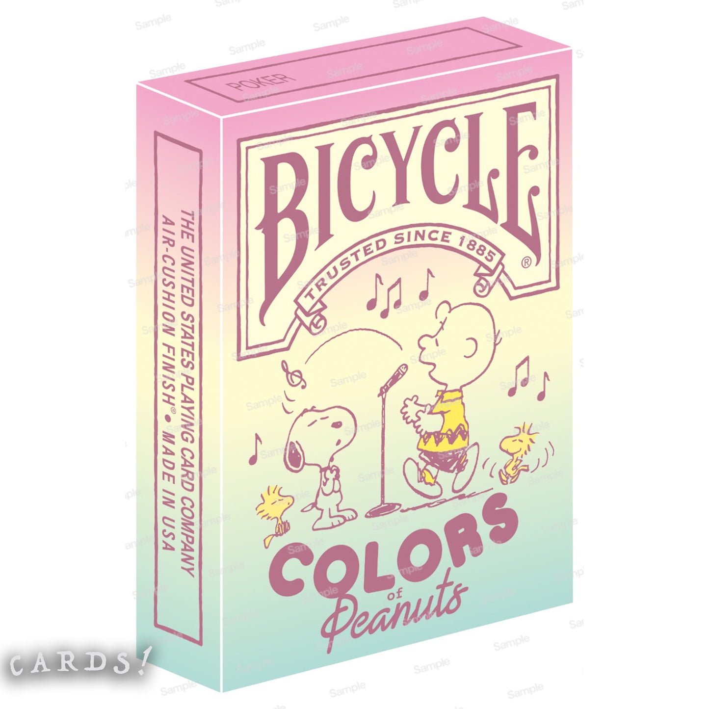 Bicycle® Peanut COLOURS of Peanuts Playing Cards