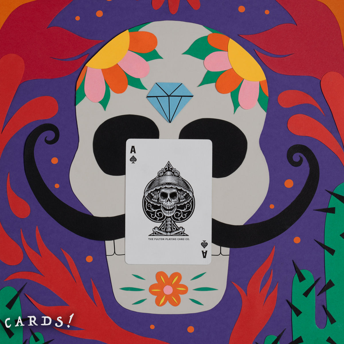 Fulton's Day of the Dead 富爾頓的亡靈節 啤牌 撲克牌 - The Lanes HK