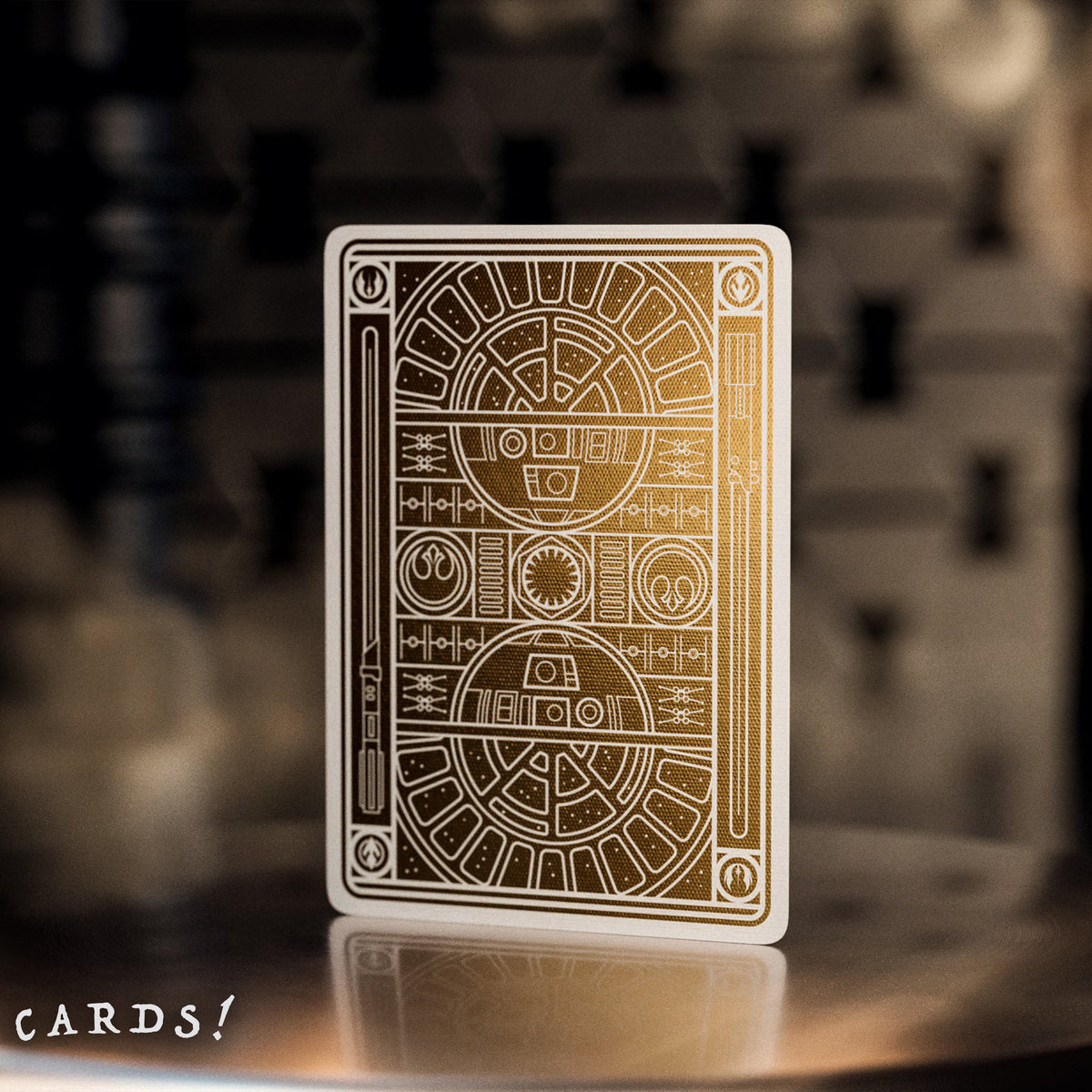 [預訂] Star Wars Playing Cards (Gold Edition) 星球大戰 啤牌 撲克牌 燙金版 - The Lanes HK