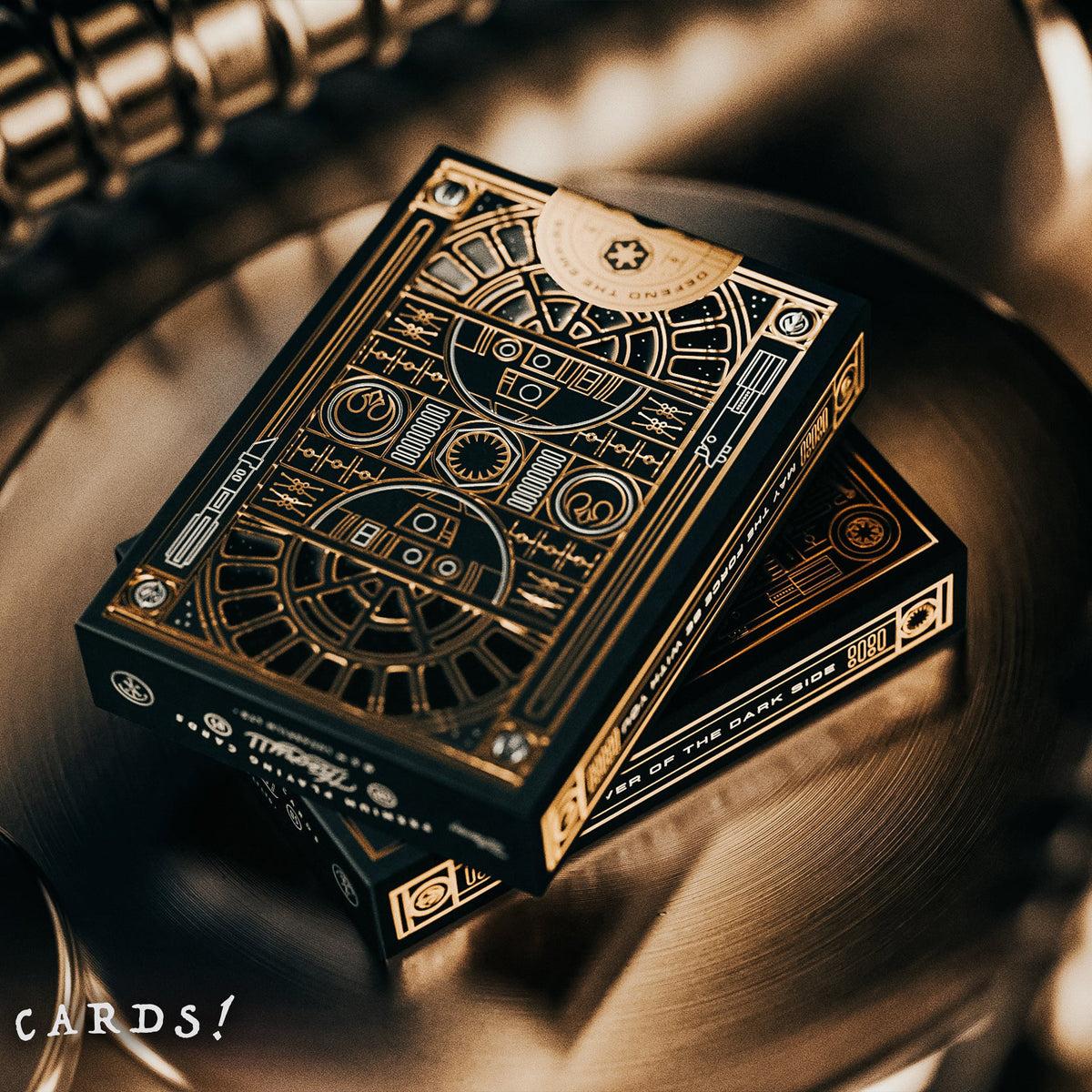 [預訂] Star Wars Playing Cards (Gold Edition) 星球大戰 啤牌 撲克牌 燙金版 - The Lanes HK