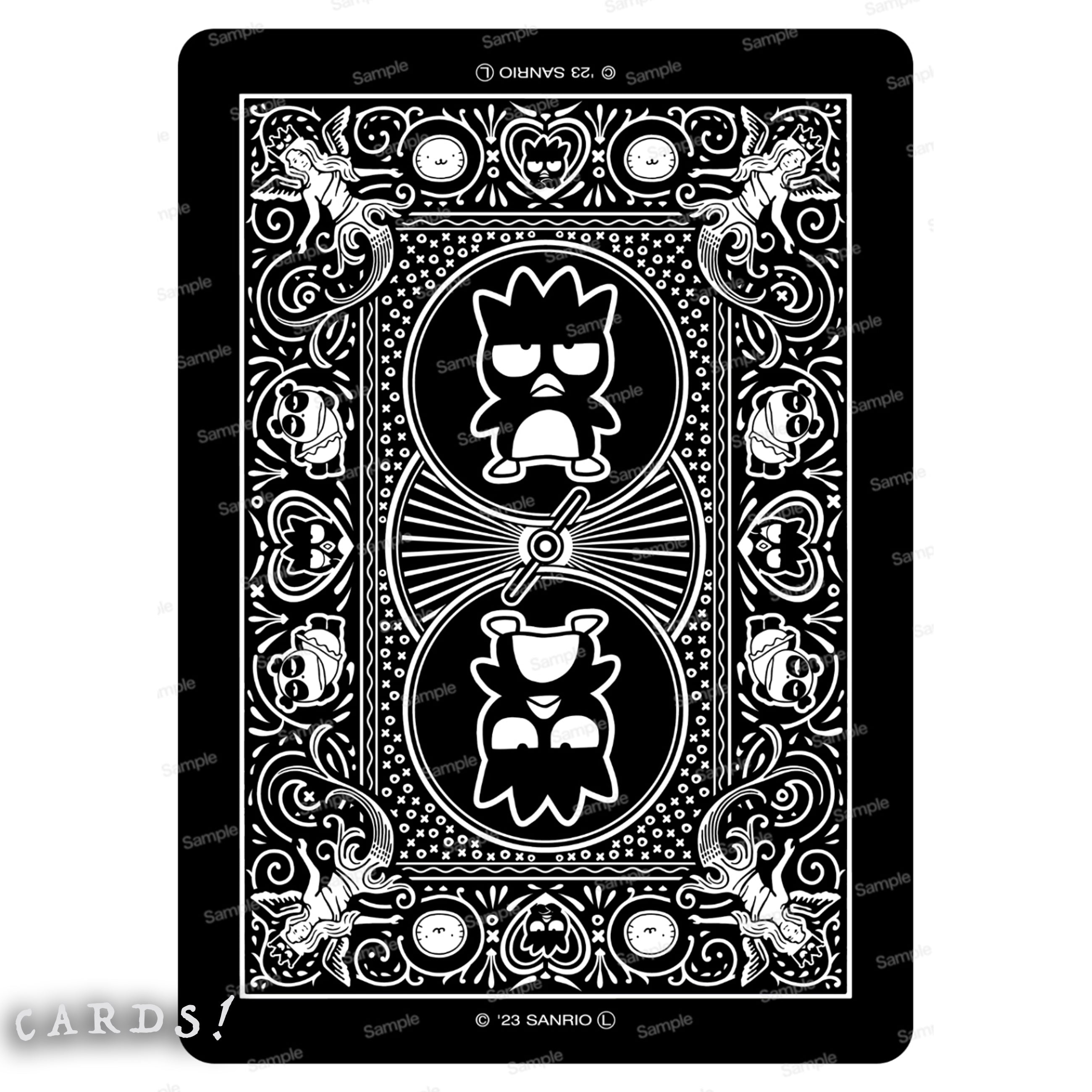 Bicycle Sanrio 30th anniversary of BAD BADTZ-MARU Playing Cards – The ...