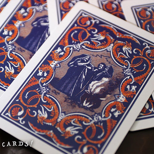 Ye Witches' Fortune Cards No 62 紅色 燙金邊 啤牌 撲克牌 - The Lanes HK