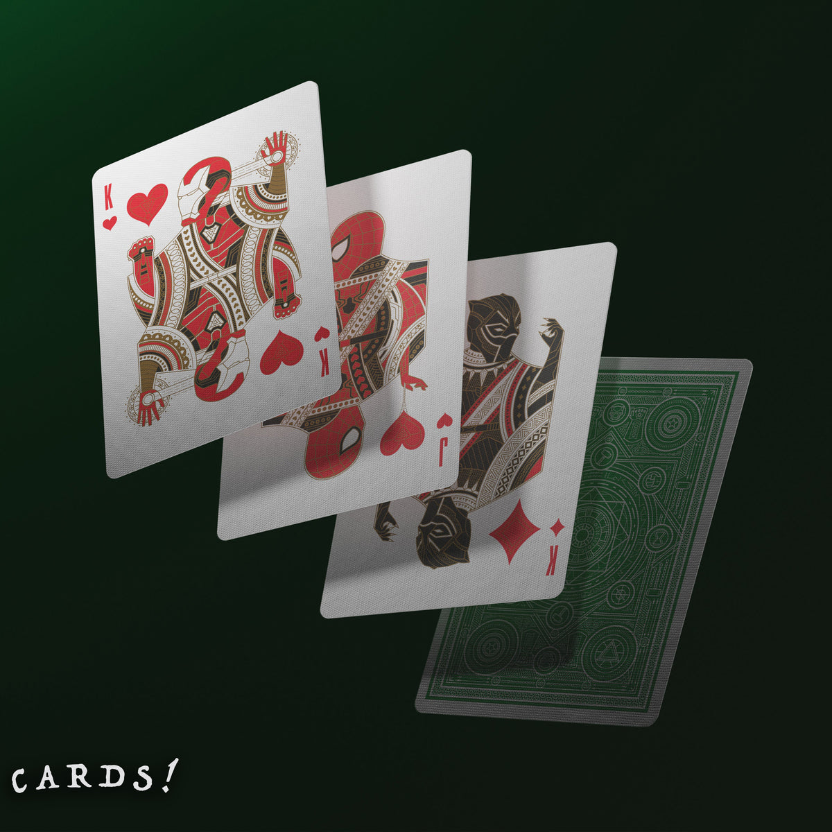 AVENGERS: Infinity Saga Playing Cards - Green - The Lanes HK