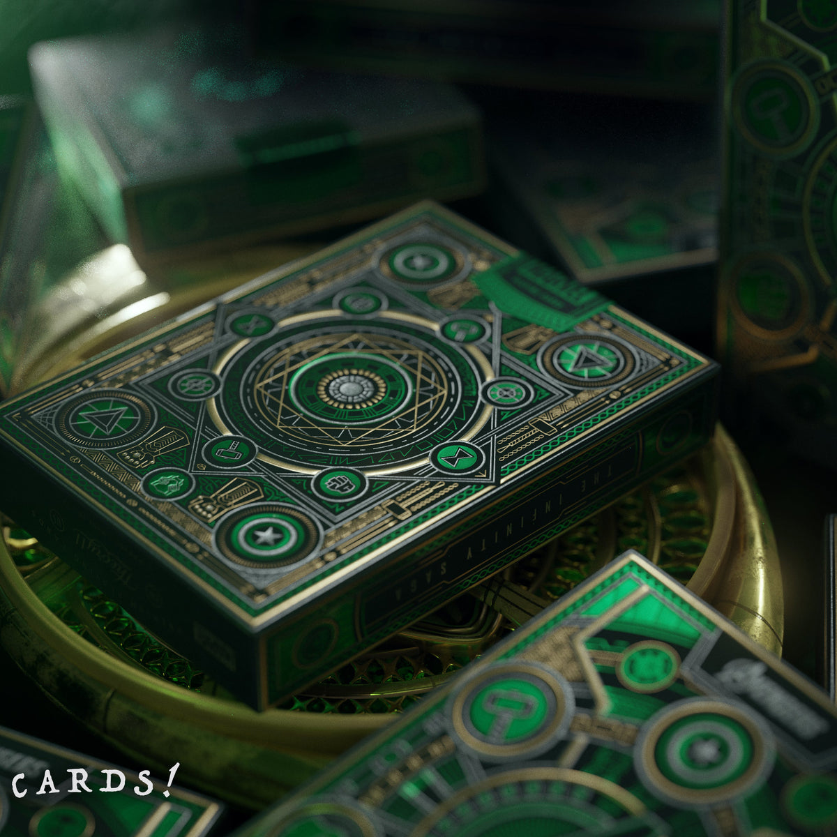 AVENGERS: Infinity Saga Playing Cards - Green - The Lanes HK