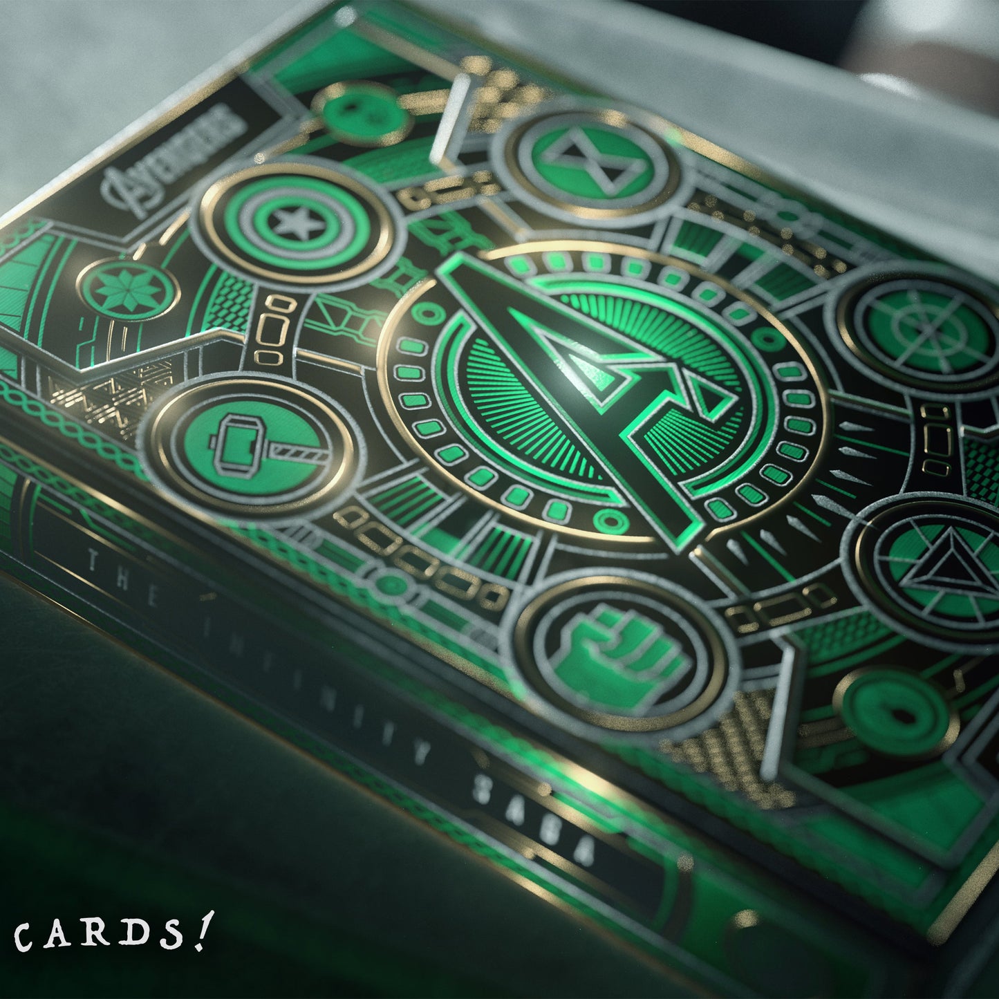 AVENGERS: Infinity Saga - Green 復仇者聯盟 啤牌 撲克牌 - 綠色