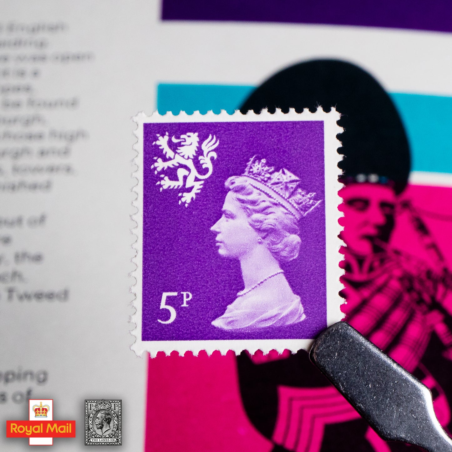 #027: 1971年 蘇格蘭地區 流通郵票演示包 - The Lanes HK