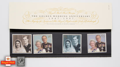 #281: 1997 Golden Wedding Anniversary HM The Queen & HRH The Duke of Edinburgh Presentation Pack