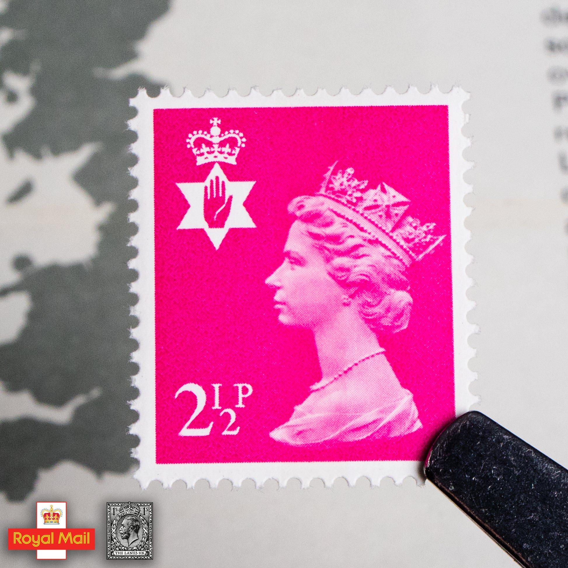 #029: 1971年 北愛爾蘭地區 流通郵票演示包 - The Lanes HK