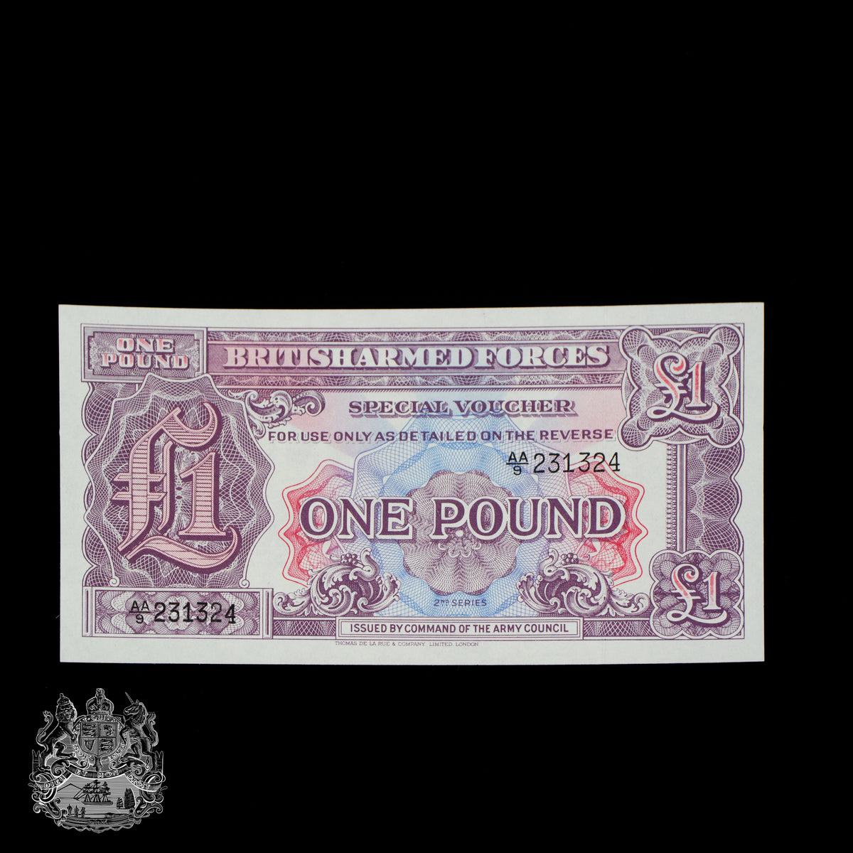 BAFSV 2nd Series £1 - The Lanes HK