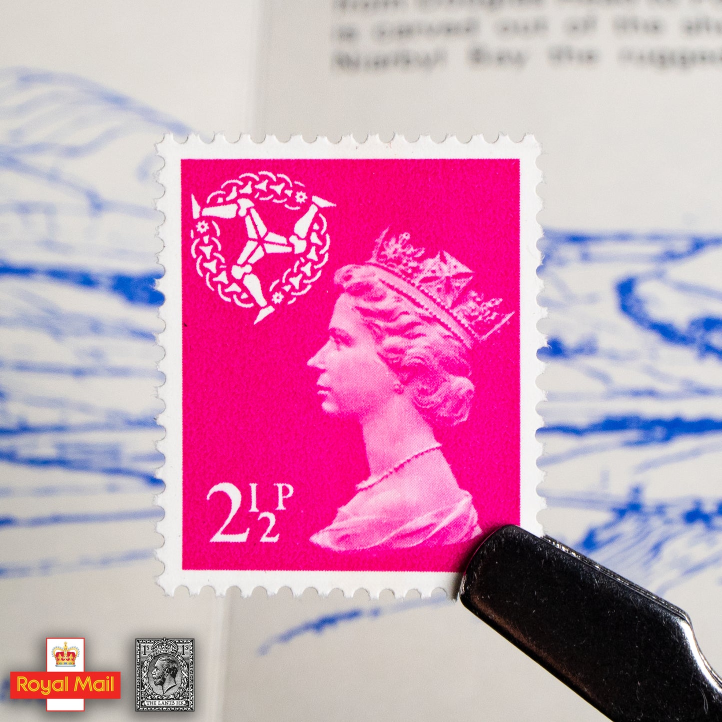 #030: 1971年 曼島地區 流通郵票演示包 - The Lanes HK