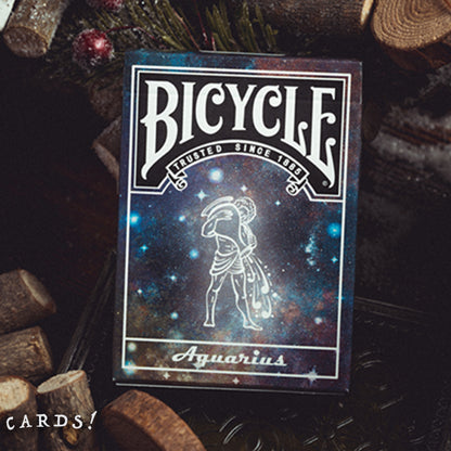 Bicycle® Constellation 星座（水瓶座）啤牌 撲克牌