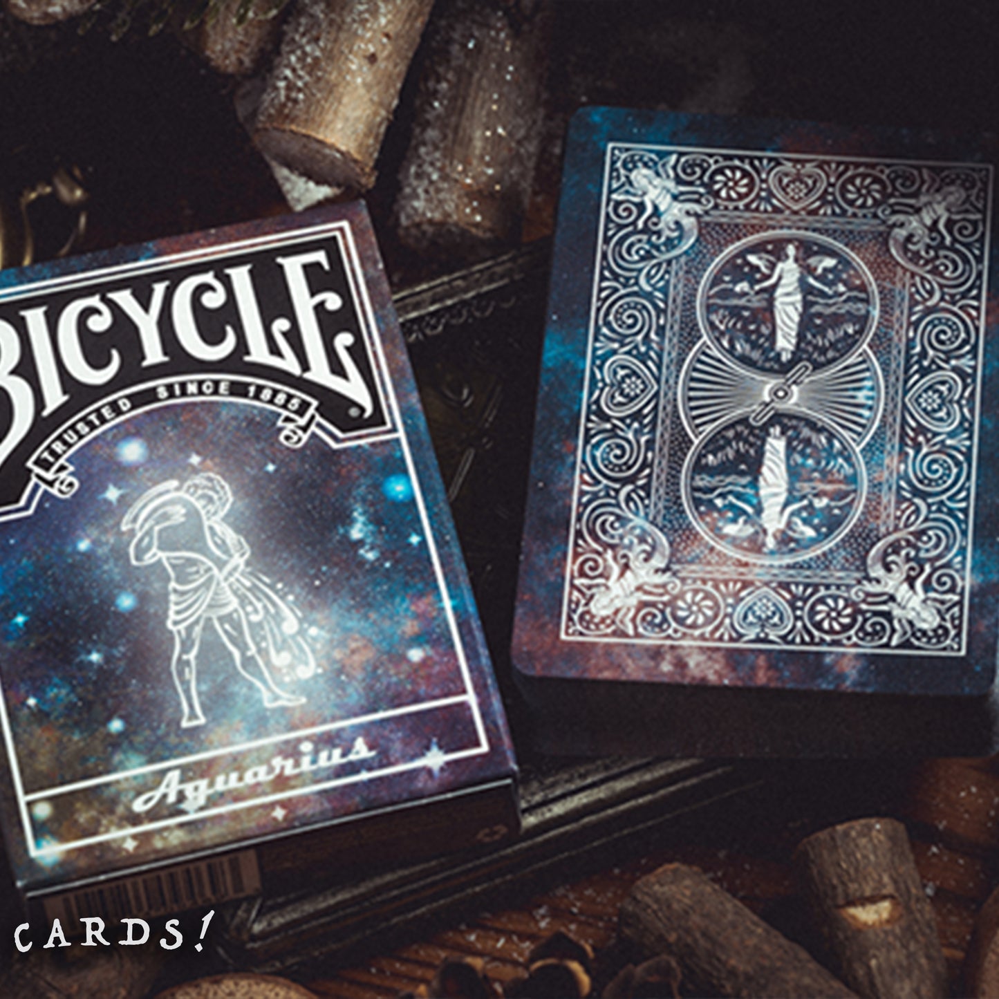 Bicycle® Constellation (Aquarius) Playing Cards