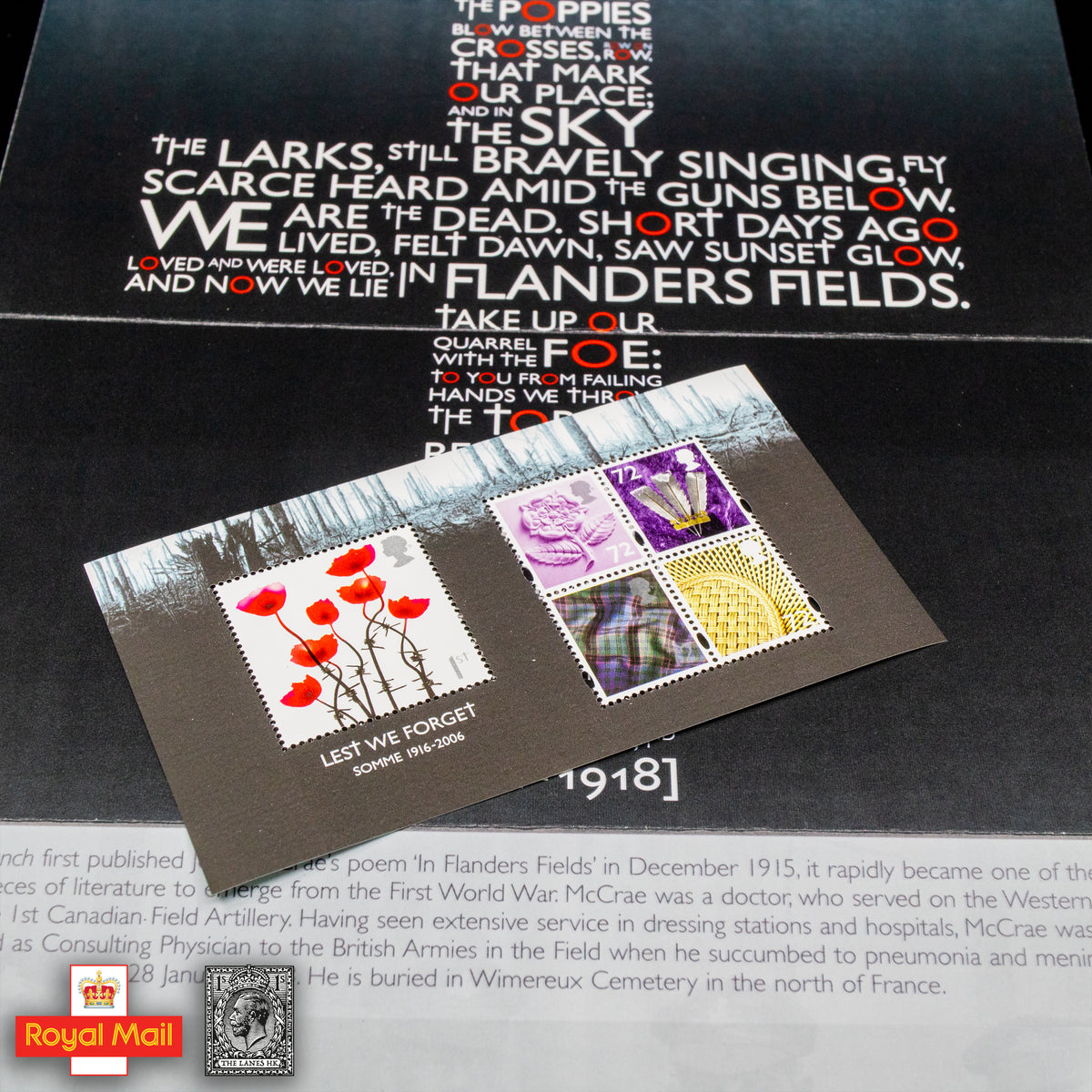#390: 2006 Lest We Forget Presentation Pack - The Lanes HK
