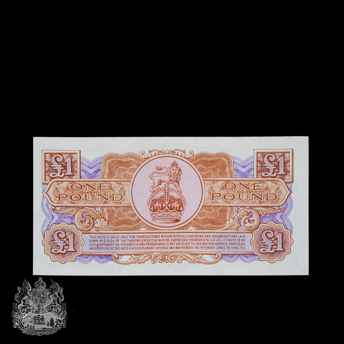 BAFSV 3rd Series £1 - The Lanes HK